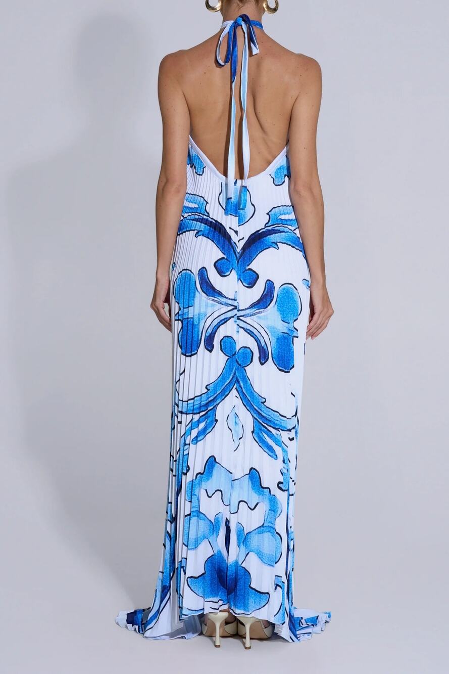 L'IDÉE x Revolve Deesee Gown in Amalfitana | Size S